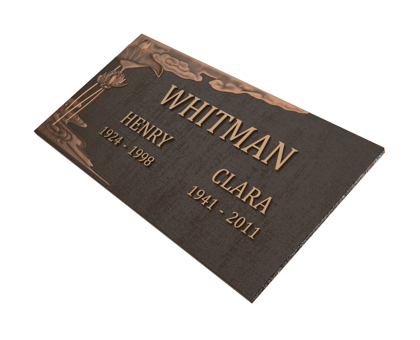 Serenity Bronze Companion Plaque