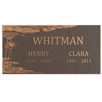 Serenity Bronze Companion Plaque