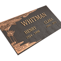 Serenity Bronze Companion Plaque