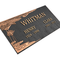 Serenity Bronze Companion Plaque