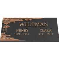 Serenity Bronze Companion Plaque